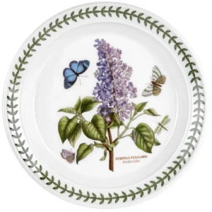 Тарілка Portmeirion Botanic Garden для закусок 22см з квітами Бузку метеликами і лавровим вінком виготовлена в Англії