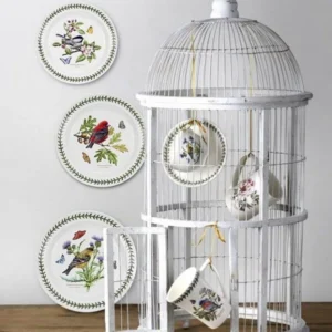 Комплект посуду Portmeirion Botanic Birds тарілки боули та кухлі з пташками та квітами якісний англійський посуд для сервірування