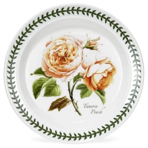 Тарілка столова Portmeirion Botanic Roses сортова Троянда 27см лавровий вінок якісна та виготовлена в Англії якість