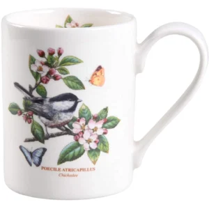 Кухоль Portmeirion Botanic Garden Birds 320мл малюнок пташки та квіти англійський преміум посуд для чаю та кави виготовлено в Англії