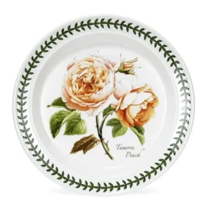 Тарілка десертна Portmeirion Botanic Roses 18 см з принтом троянди та лавровий вінок виготовлена в Англії