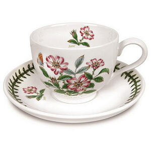 Чашка чайна з блюдцем Portmeirion Botanic Garden зі знижкою купити в Україні