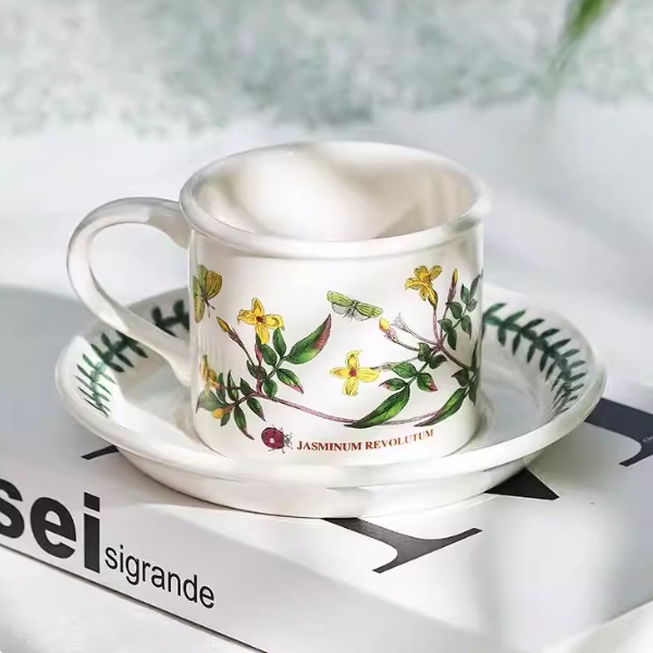 Кухоль для сніданку Portmeirion Botanic Garden з блюдцем - Зображення 6