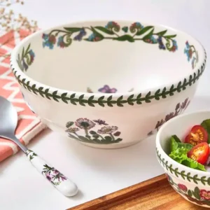Миска боул Portmeirion Botanic Garden малюнок квіти зовні метелики лавровий вінок декор виготовлений в Англії якість