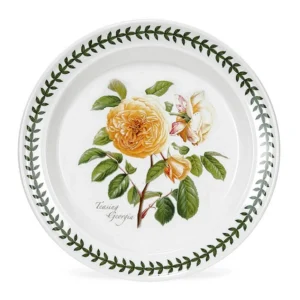 Тарілка десертна Portmeirion Botanic Roses 18см малюнок сортова Троянда лавровий вінок якість виготовлена в Англії декор