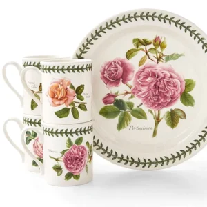 Посуд Portmeirion Botanic Roses сортові троянди лавровий вінок якісне сервірування столу декор якість виготовлений в Англії