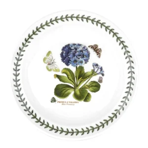 Тарілка пиріжкова Portmeirion Botanic Garden Примула 16см лавровий вінок малюнок квіти виготовлена в Англії якісний посуд