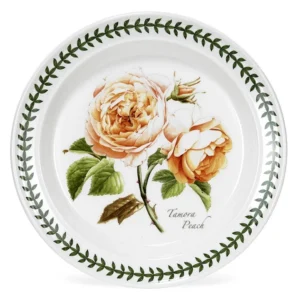 Тарілка Portmeirion Botanic Roses для закусок сортова Троянда 22см лавровий вінок якісна та виготовлена в Англії