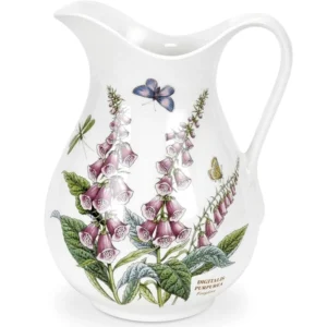 Глечик великий Portmeirion Botanic Garden Наперстянка 1.7л малюнок квіти та метелики оригінальний посуд виготовлено в Англії