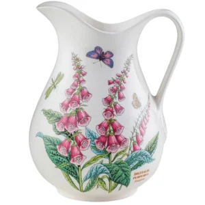 Глечик 1.7л Portmeirion Botanic Garden малюнок квіти Наперстянка та метелики оригінальний якісний посуд виготовлено в Англії