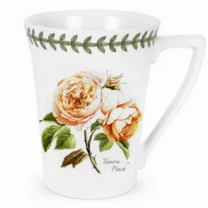 Кухоль Мандарин Portmeirion Botanic Roses Троянда та метелики 340мл лавровий вінок якісний посуд виготовлено в Англії