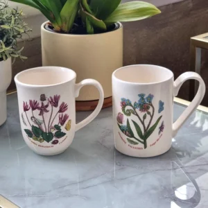 Кухлі Portmeirion Botanic Garden різні малюнки квітів та метеликів якісний англійський посуд виготовлено в Англії