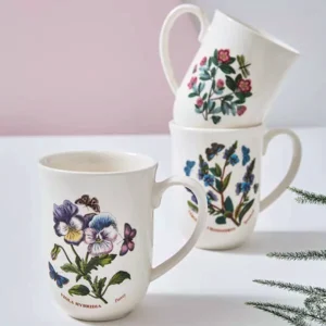 Кухлі Portmeirion Botanic Garden Тюльпан малюнок квіти на зовнішній стороні виготовлено в Англії оригінальний якісний посуд