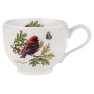 Чашка чайна Portmeirion Botanic Birds Колібрі 230мл з блюдцем малюнок птахи та квіти англійський елітний посуд для сервізу