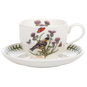 Чашка чайна Portmeirion Botanic Birds з блюдцем купити зі знижкою