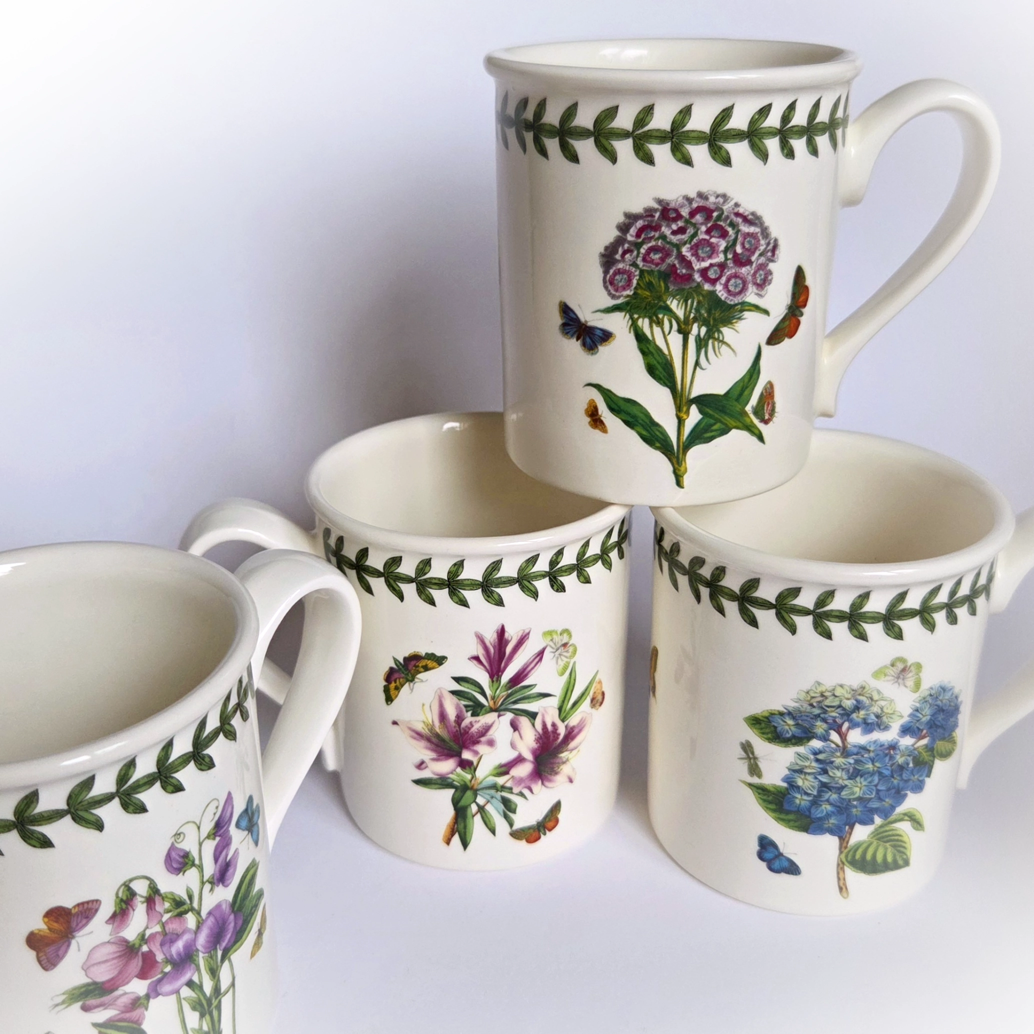 Кухоль кавовий з обідком Portmeirion Botanic Garden купити в Києві. Самовивіз і безплатне доставлення 0-2 дні. Посуда Portmeirion Botanic Garden купить