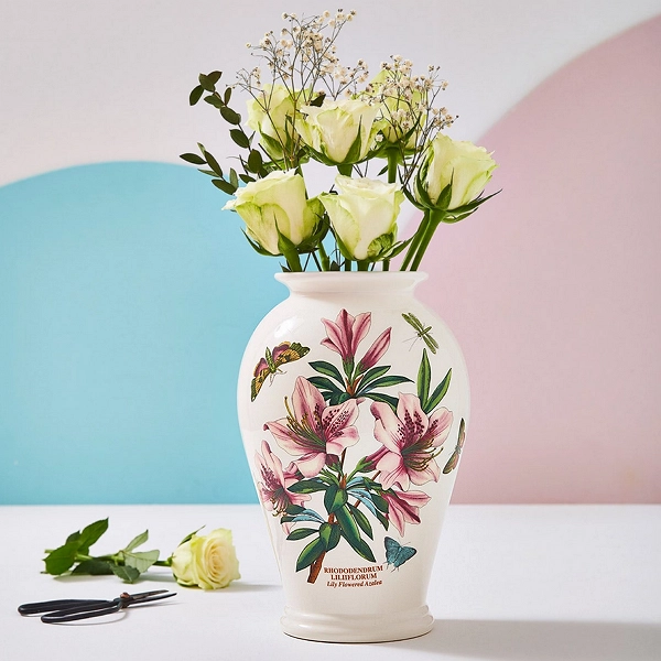 Ваза велика Portmeirion Botanic Garden ціна зі знижкою, доставка сьогодні! Самовивіз і безкоштовне доставлення 0-2 дні. Купити велику вазу Портмеріон