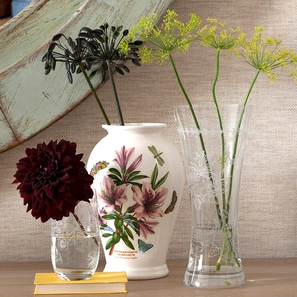 Ваза велика Portmeirion Botanic Garden ціна зі знижкою, доставка сьогодні! Самовивіз і безкоштовне доставлення 0-2 дні. Купити велику вазу Портмеріон