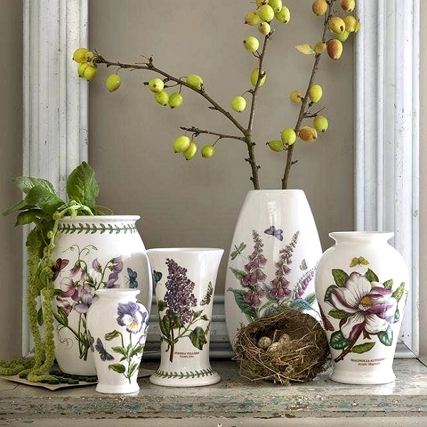 Ваза велика Portmeirion Botanic Garden ціна зі знижкою, доставка сьогодні! Самовивіз і безкоштовне доставлення 0-2 дні. Купити велику вазу Портмеріон