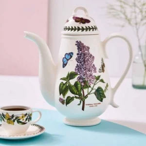 Кавник Portmeirion Botanic Garden прикрашений квітами Бузку та метеликами виготовлений в Англії