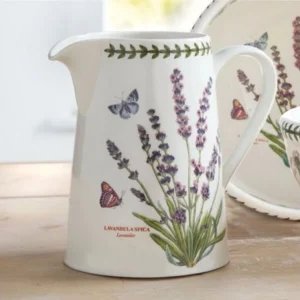 Глечик великий Portmeirion Botanic Garden малюнок квіти Лаванди та метелики 1,7 л зроблений в Англії