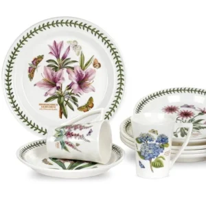 Посуд Portmeirion Botanic Garden з різними квітковими малюнками виготовлений в Англії та принесе особливу естетику вашій оселі