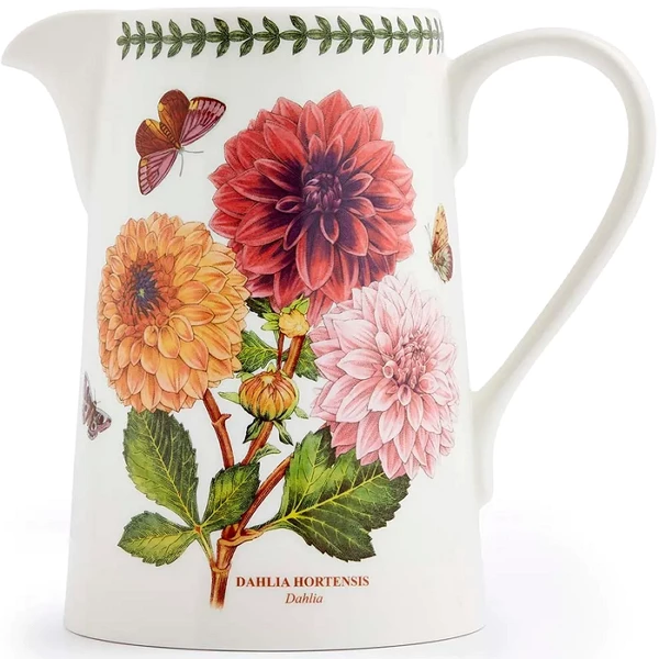 Глечик великий Portmeirion Botanic Garden з новим малюнком квітів Жоржини
