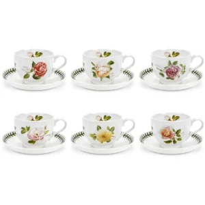 Чашка чайна Portmeirion Botanic Roses з блюдцем - Зображення 3