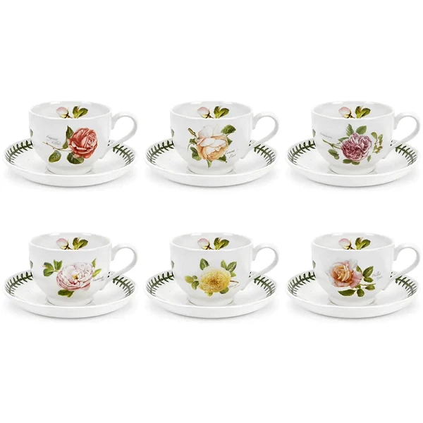 Чашка чайна Portmeirion Botanic Roses з блюдцем