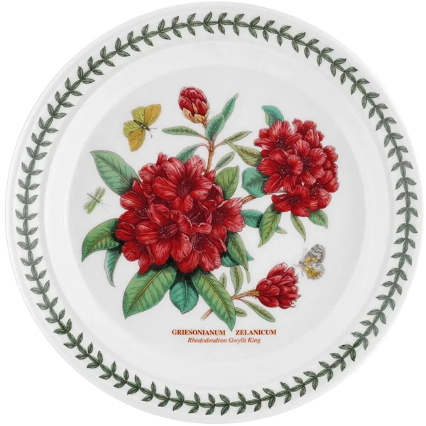 Тарілка столова Portmeirion Botanic Garden з квітковим мотивом Рододендрон. Самовивіз і доставлення 0-2 дні. Купити тарілки Portmeirion Botanic Garden